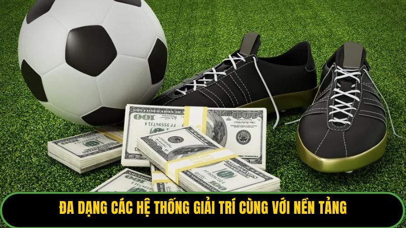 Đa dạng các hệ thống giải trí cùng với nền tảng